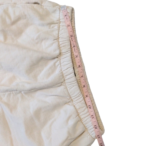 Levavi Varsity Club Made in USA Cotton Sweatpants Medium Bone - Picture 6 of 14